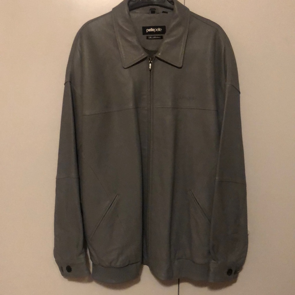 New Big & Tall Mens Leather Jacket by Pelle Pelle